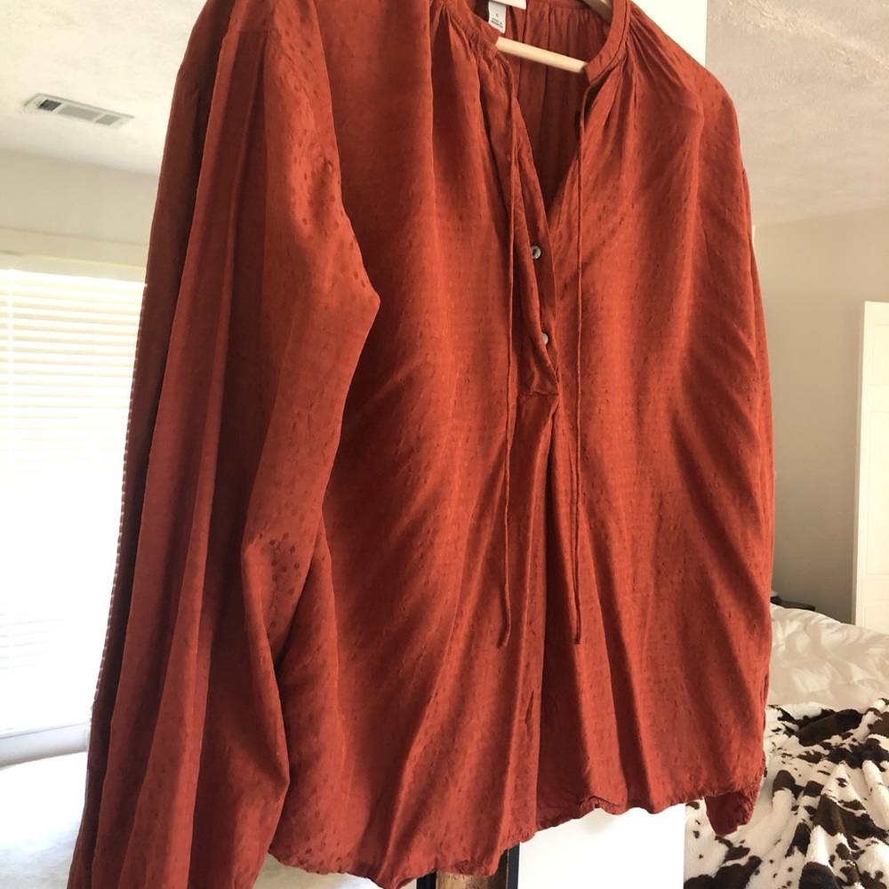 A New Day peasant blouse